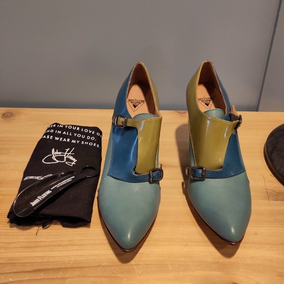 Fluevog designer women's shoes size 10.5 - Picture 4 of 11